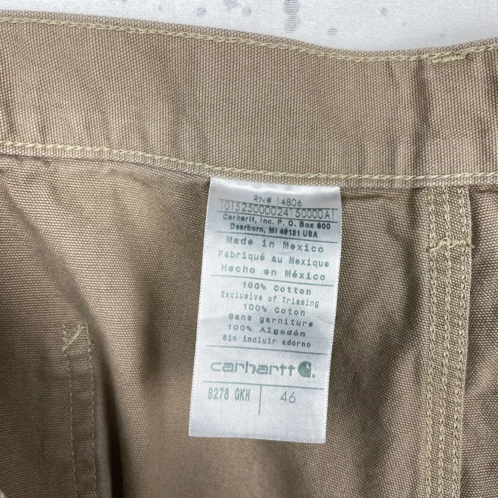 Carhartt Canvas Work Shorts 46
